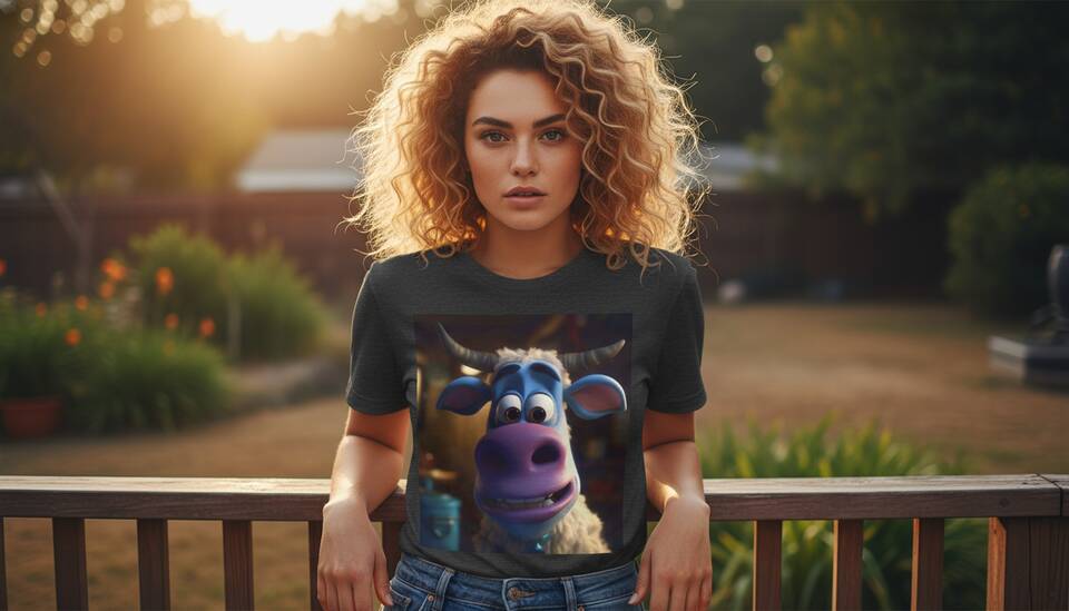 Model Wearing Shirt