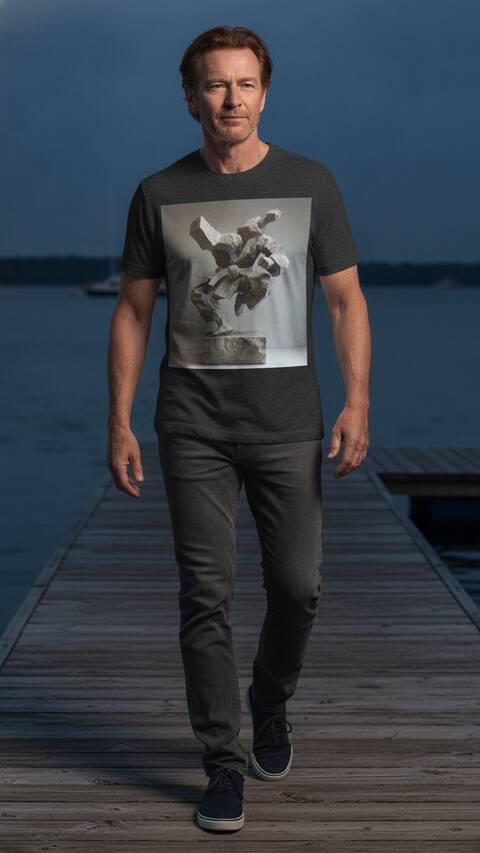 Model Wearing Shirt
