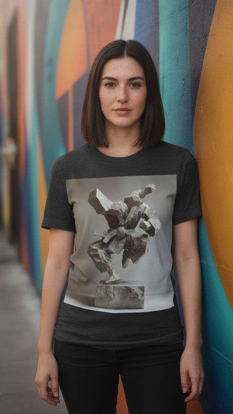 Model Wearing Shirt