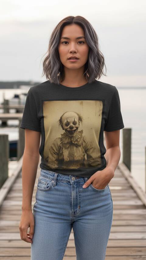 Model Wearing Shirt