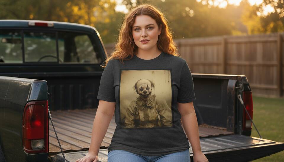 Model Wearing Shirt