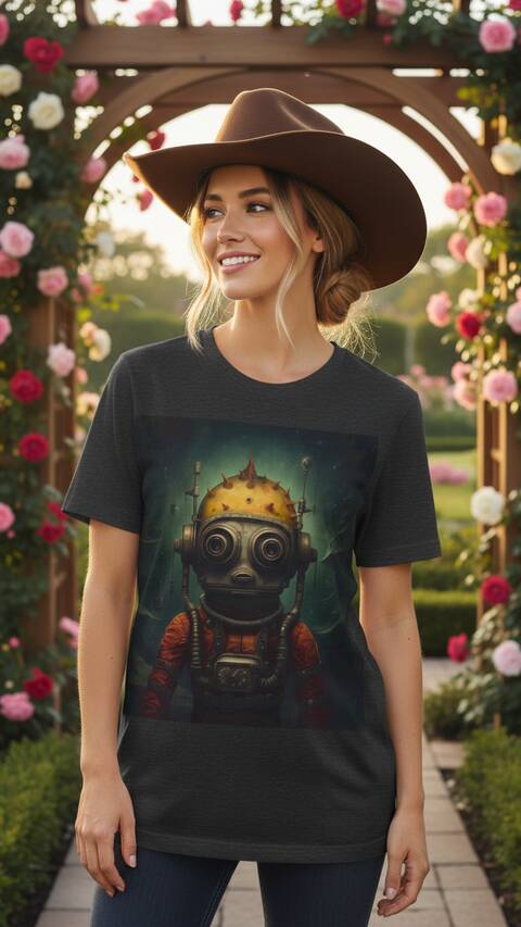 Model Wearing Shirt