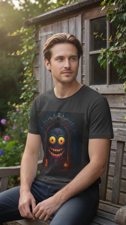Model Wearing Shirt