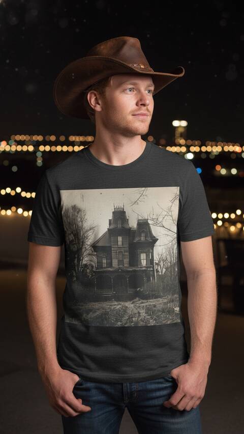 Model Wearing Shirt
