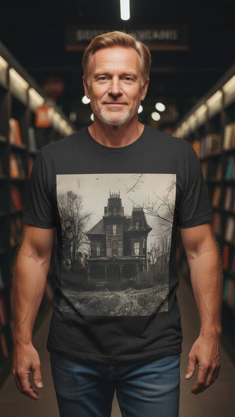 Model Wearing Shirt
