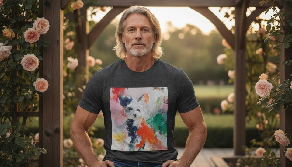 Model Wearing Shirt