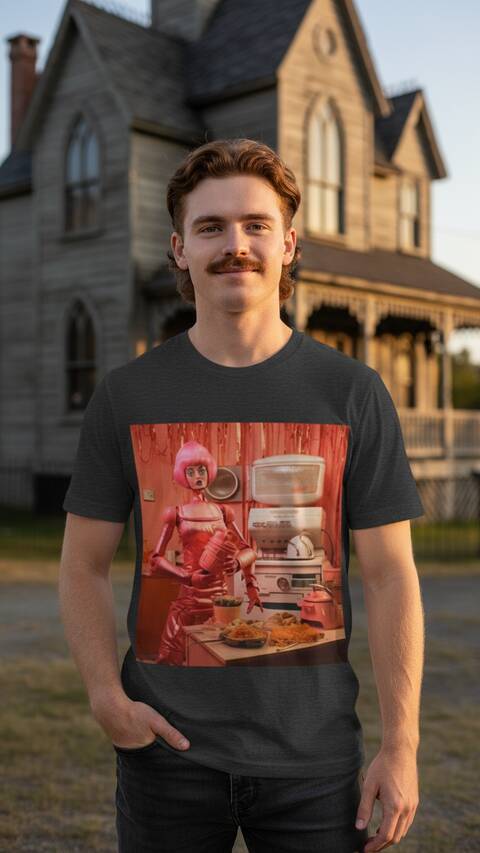 Model Wearing Shirt
