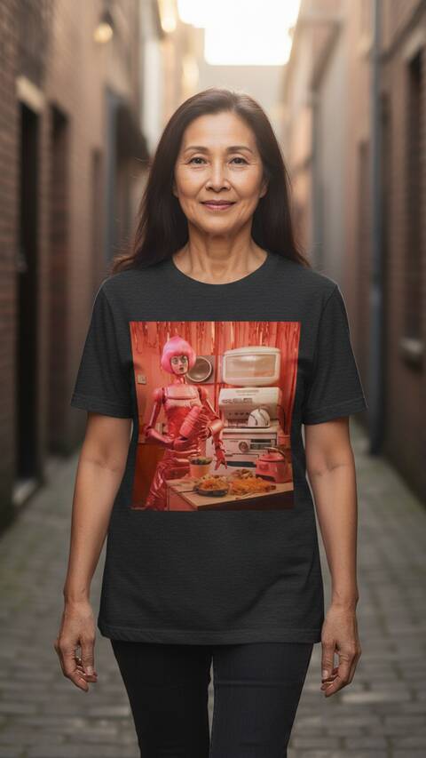 Model Wearing Shirt