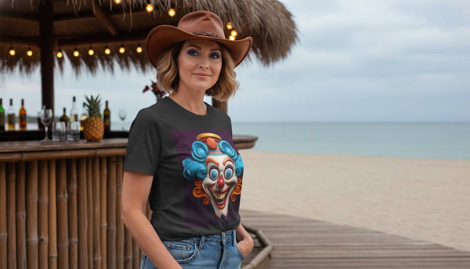 Model Wearing Shirt
