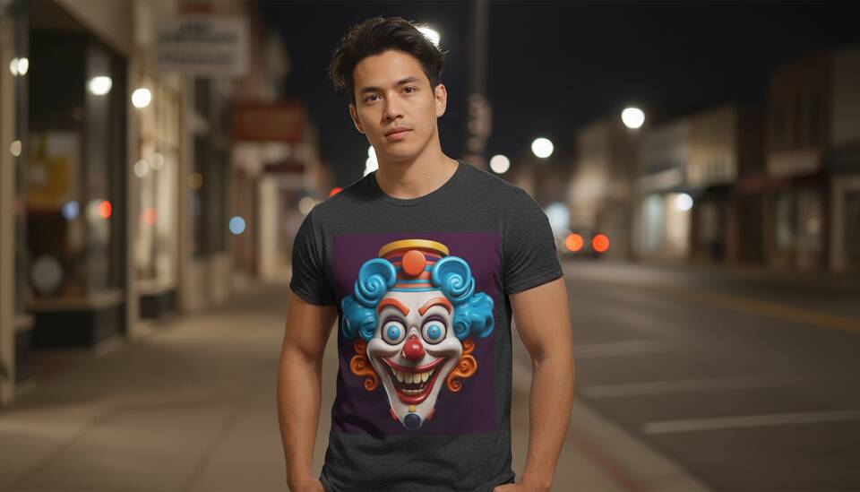 Model Wearing Shirt