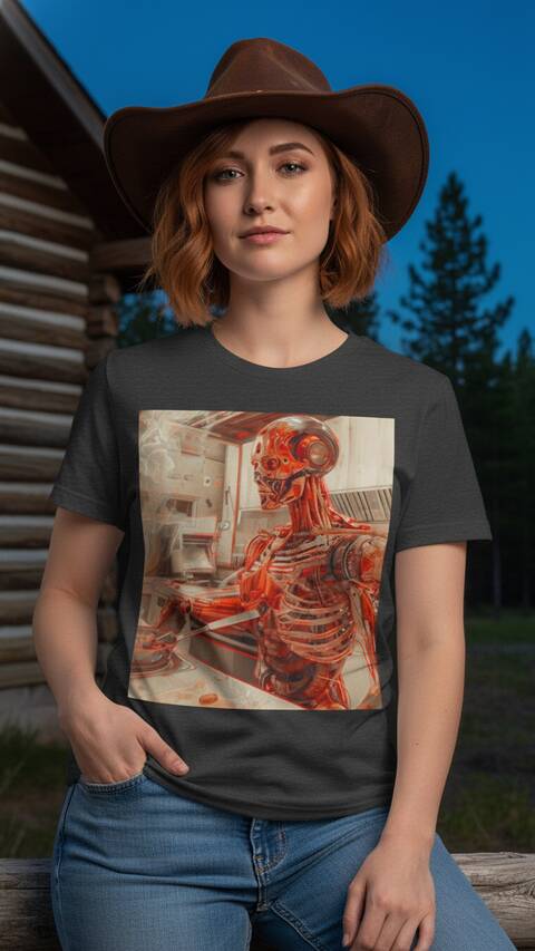 Model Wearing Shirt