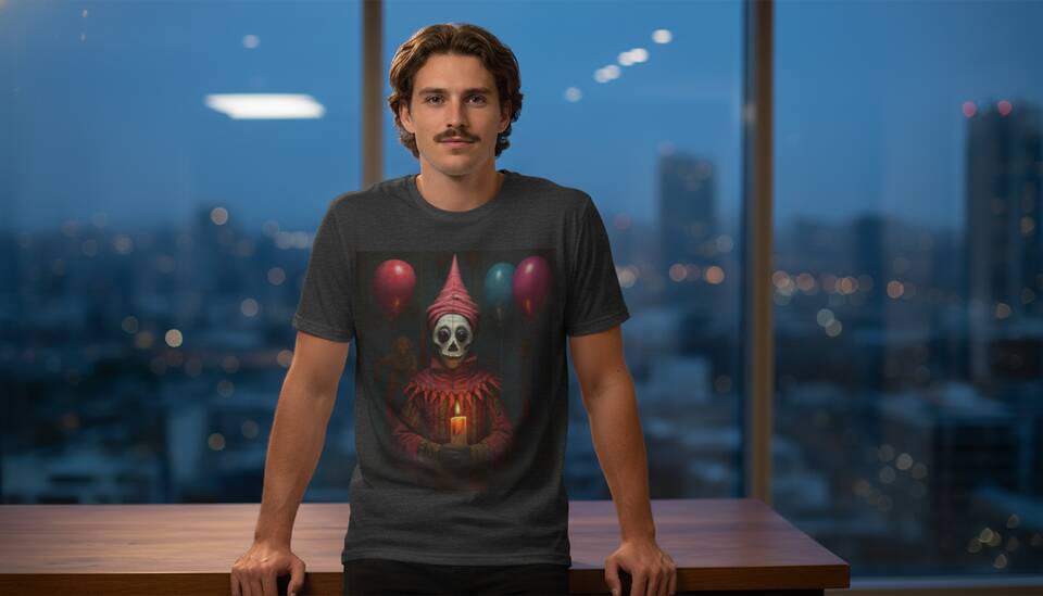 Model Wearing Shirt
