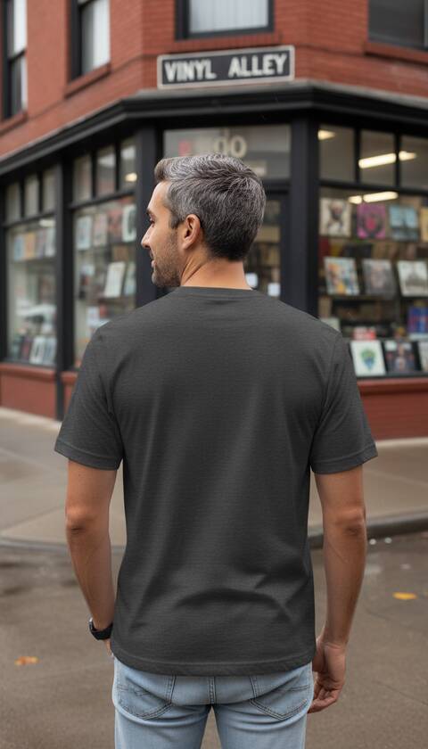 Model Wearing Shirt