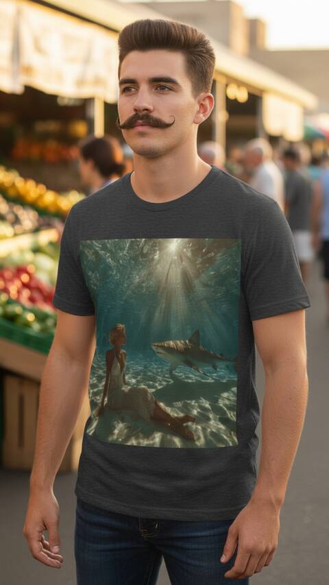 Model Wearing Shirt